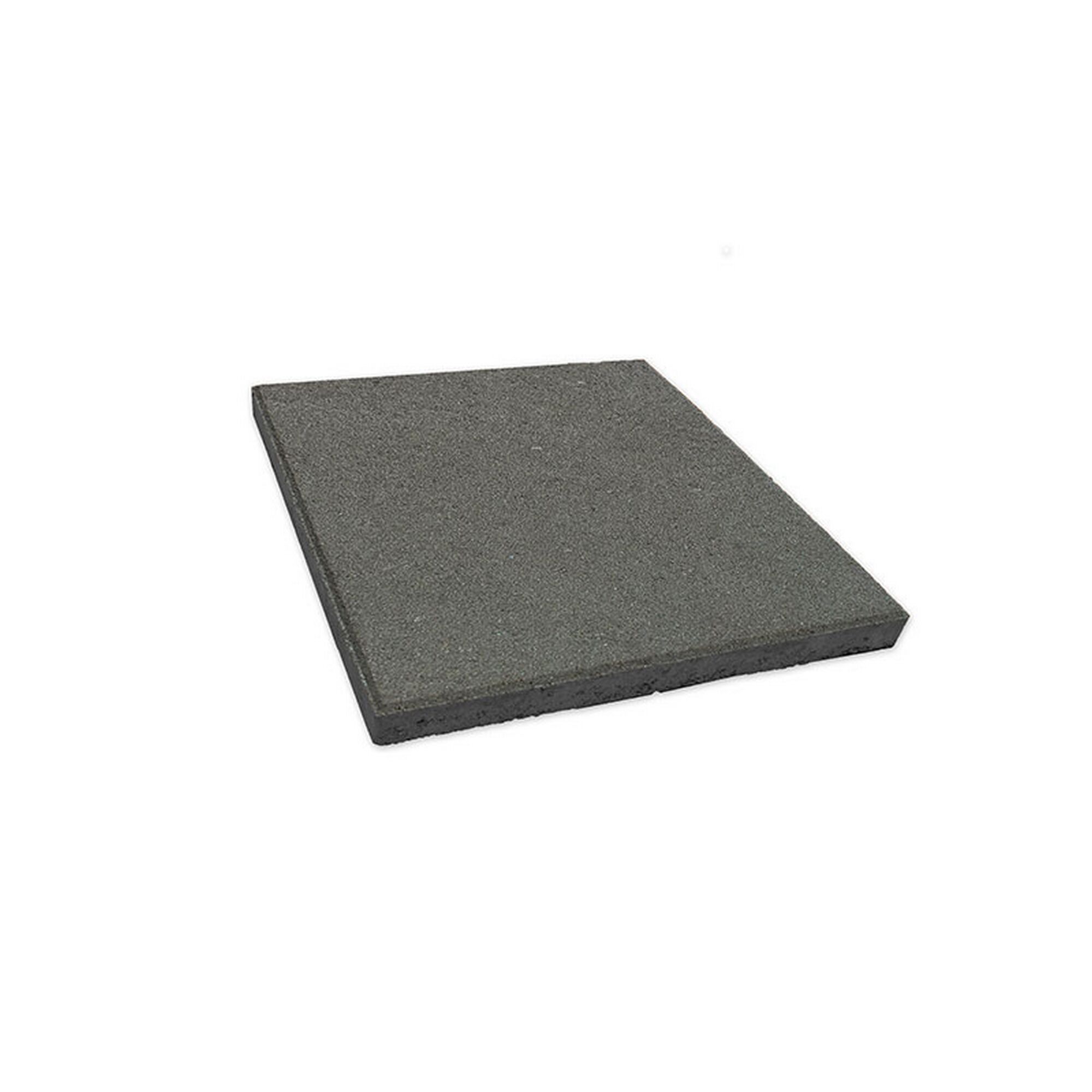 Anthrazitfarbene Betonplatte mit Fase