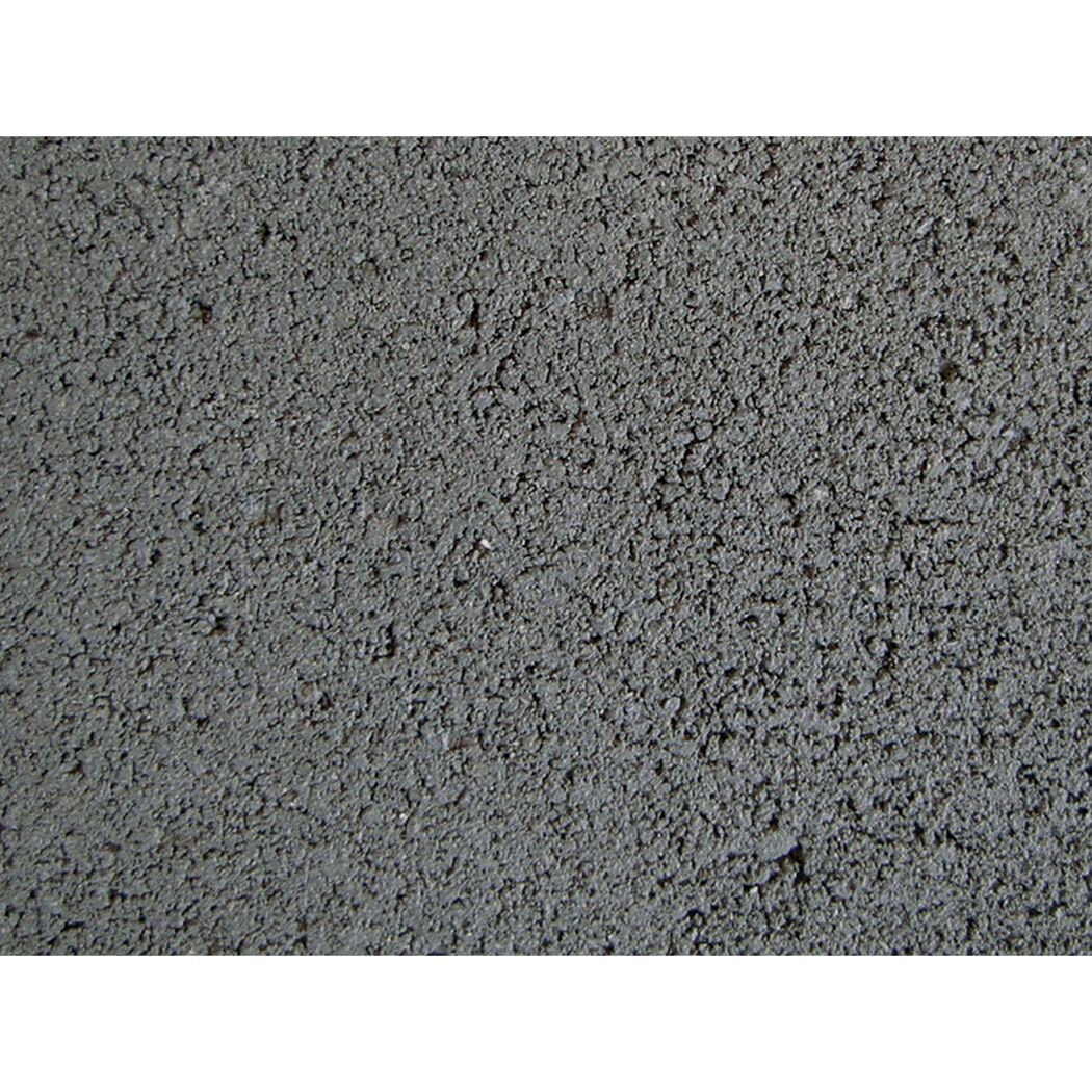 Anthrazitfarbene Betonplatte mit Fase, Nahaufnahme