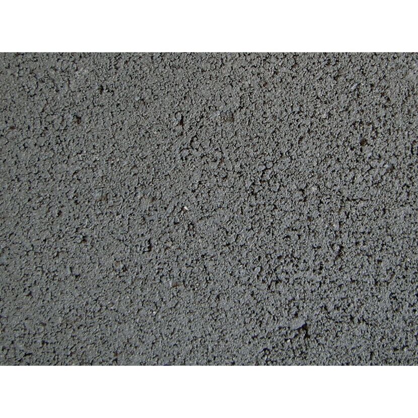 Anthrazitfarbene Betonplatte mit Fase, Nahaufnahme