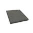 Anthrazitfarbene Betonplatte 50 x 50 x 4 cm