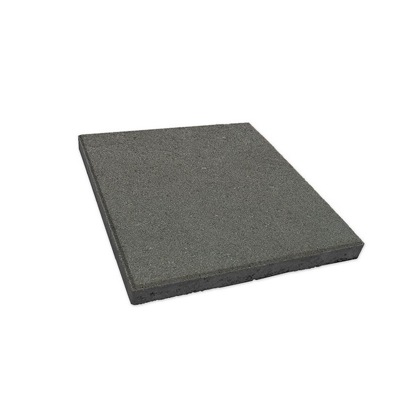 Anthrazitfarbene Betonplatte 50 x 50 x 4 cm