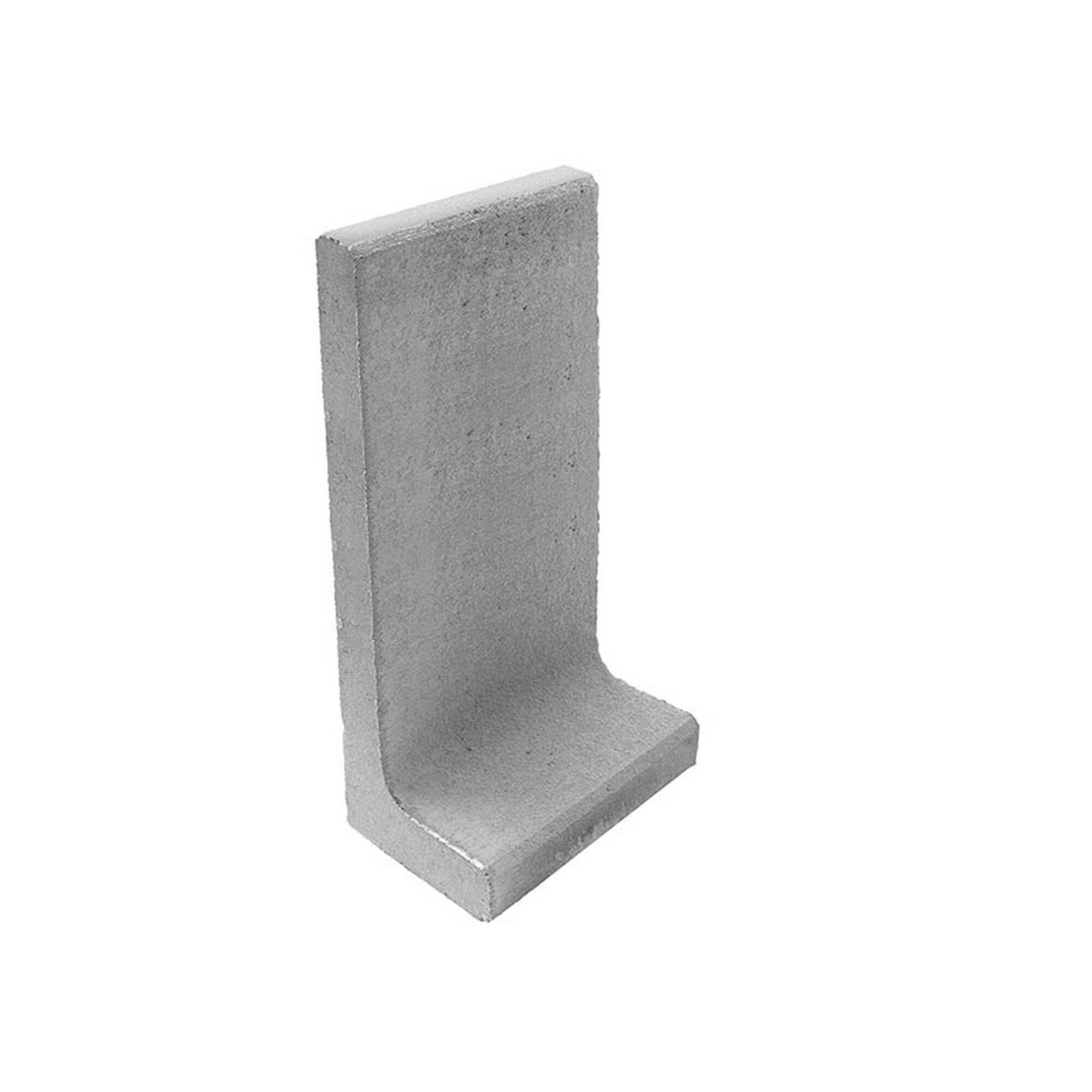 L-Stein grau 80 x 40 x 40 x 7 cm