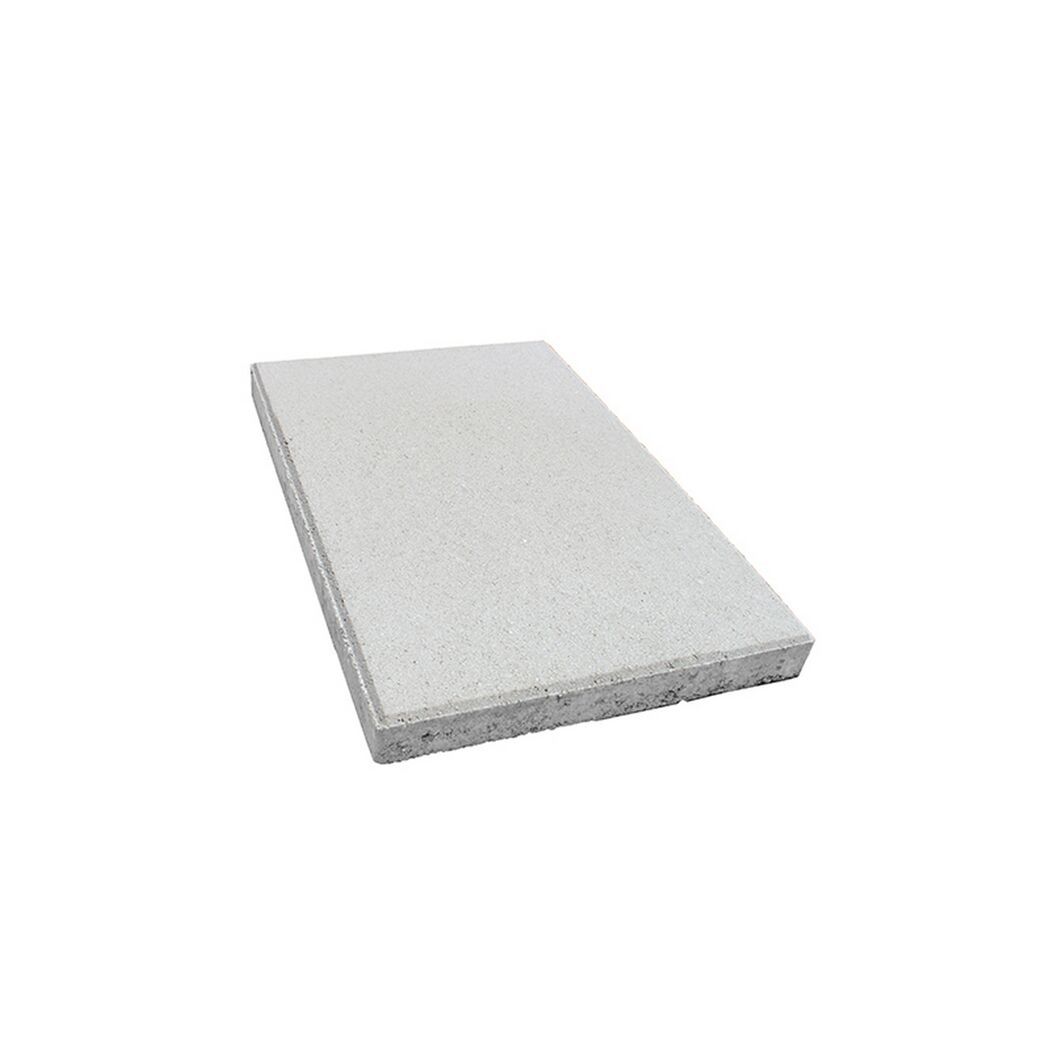 Graue Betonplatte mit Fase