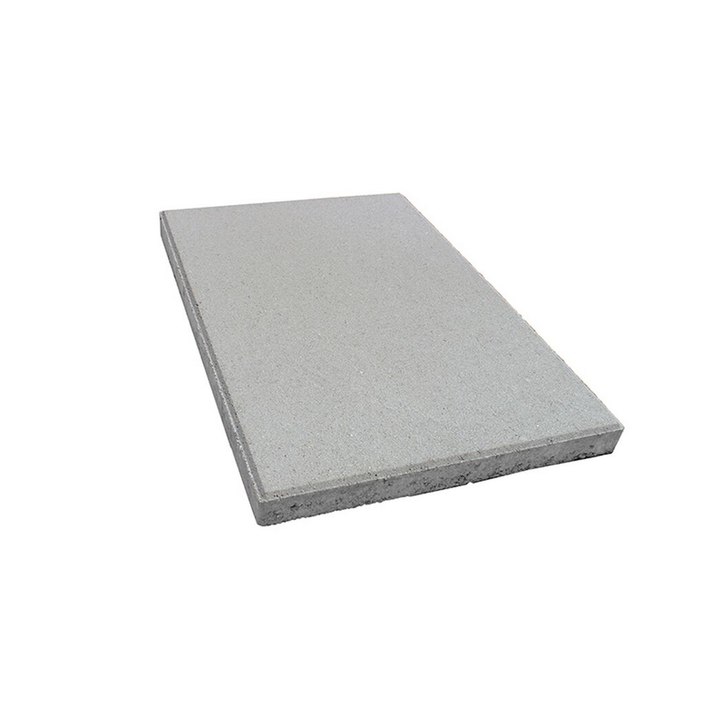 Graue Betonplatte mit Fase