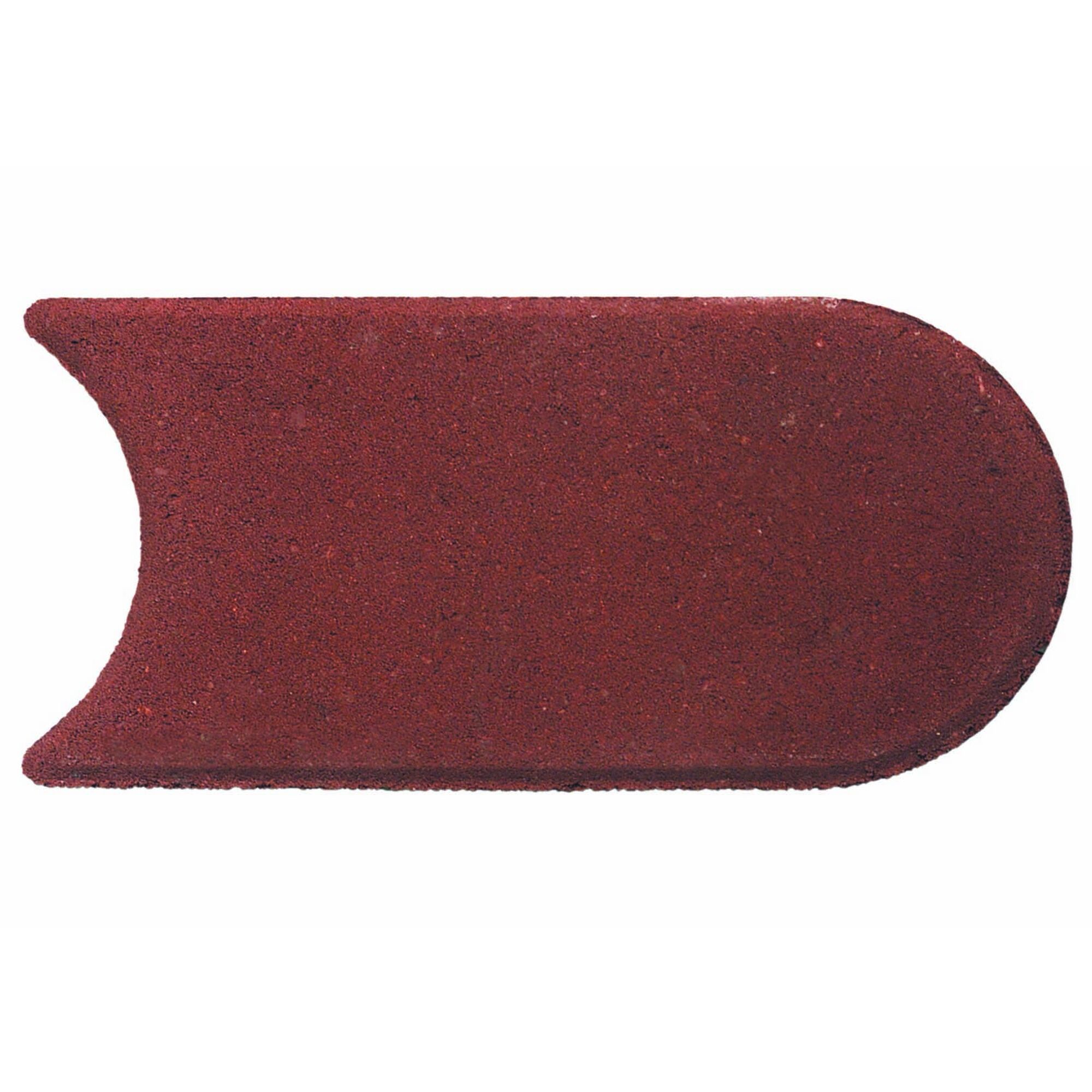 Rote Rasenmäherkante