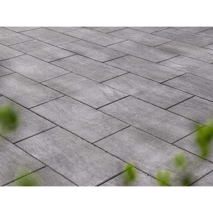 Graue Pflasterplatten T-Court Deluxe