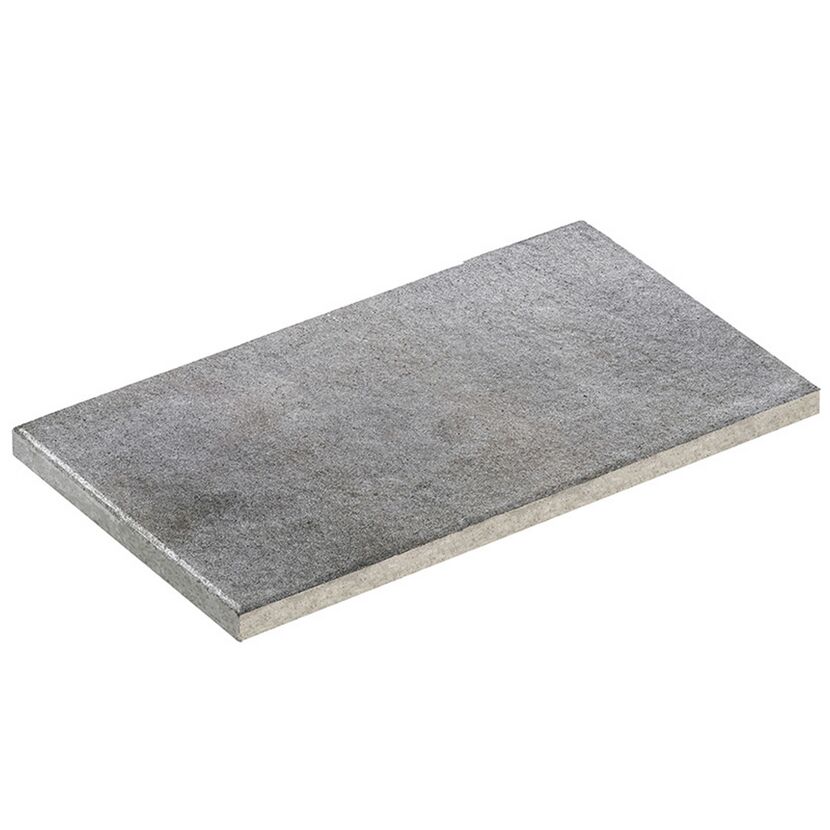 Graue Betonplatte T-Court Deluxe 80 x 40 x 4 cm