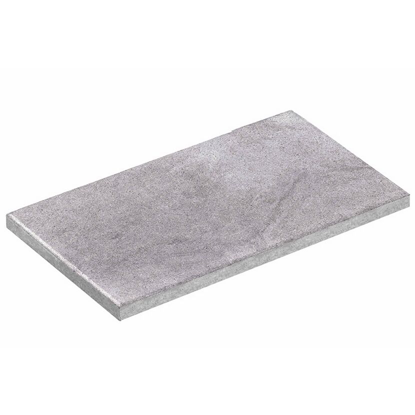 Graue Steinplatte T-Court Deluxe 80 x 40 x 4 cm