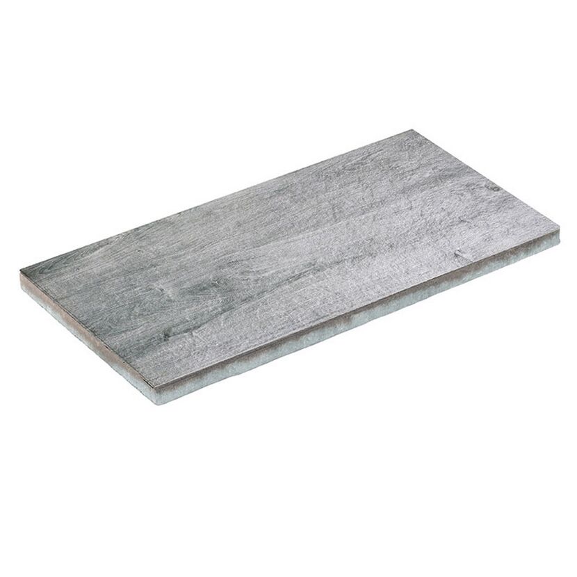 Graue Bodenfliese T-Court Fine Wood