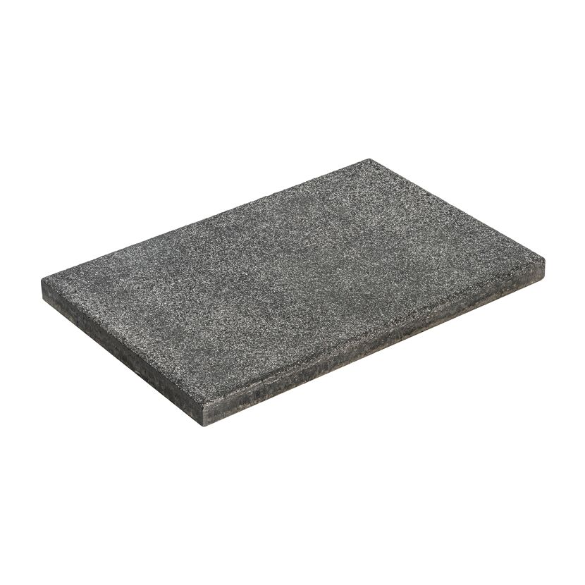 Terrassenplatte 'T-Court Classic' Beton balsaltfarben 60 x 40 x 4 cm