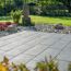 Terrassenplatte 'T-Court Protect' Beton quarzfarben 80 x 40 x 4 cm