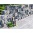 Verkleinertes Bild von Mauerstein 'T-Wall Quarry' Beton weiß-schwarz 25 x 12,5 x 12,5 cm