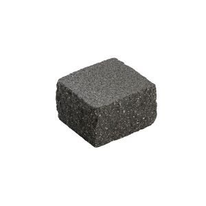 Mauerstein 'T-Wall Quarry Maxi' Beton schwarz 21 x 21 x 12,5 cm