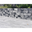 Verkleinertes Bild von Mauerstein 'T-Wall Quarry' Beton weiß-schwarz 60 x 12,5 x 12,5 cm