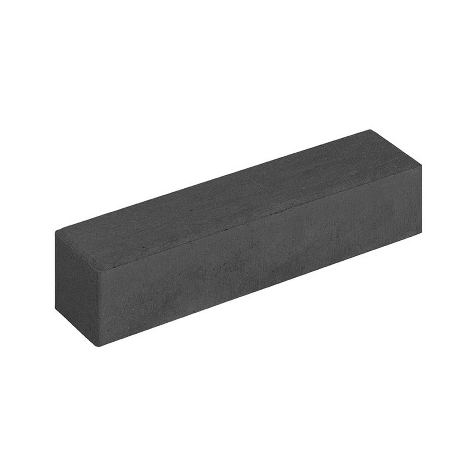 Schwarzer Betonblock