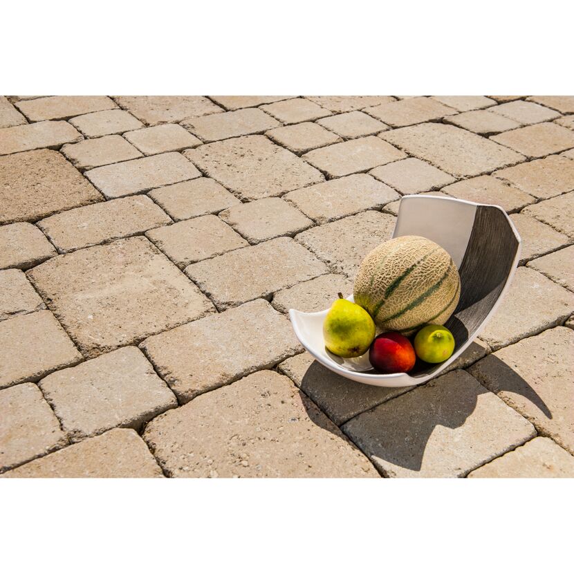 Obstschale mit Melone, Birne und Nektarinen
