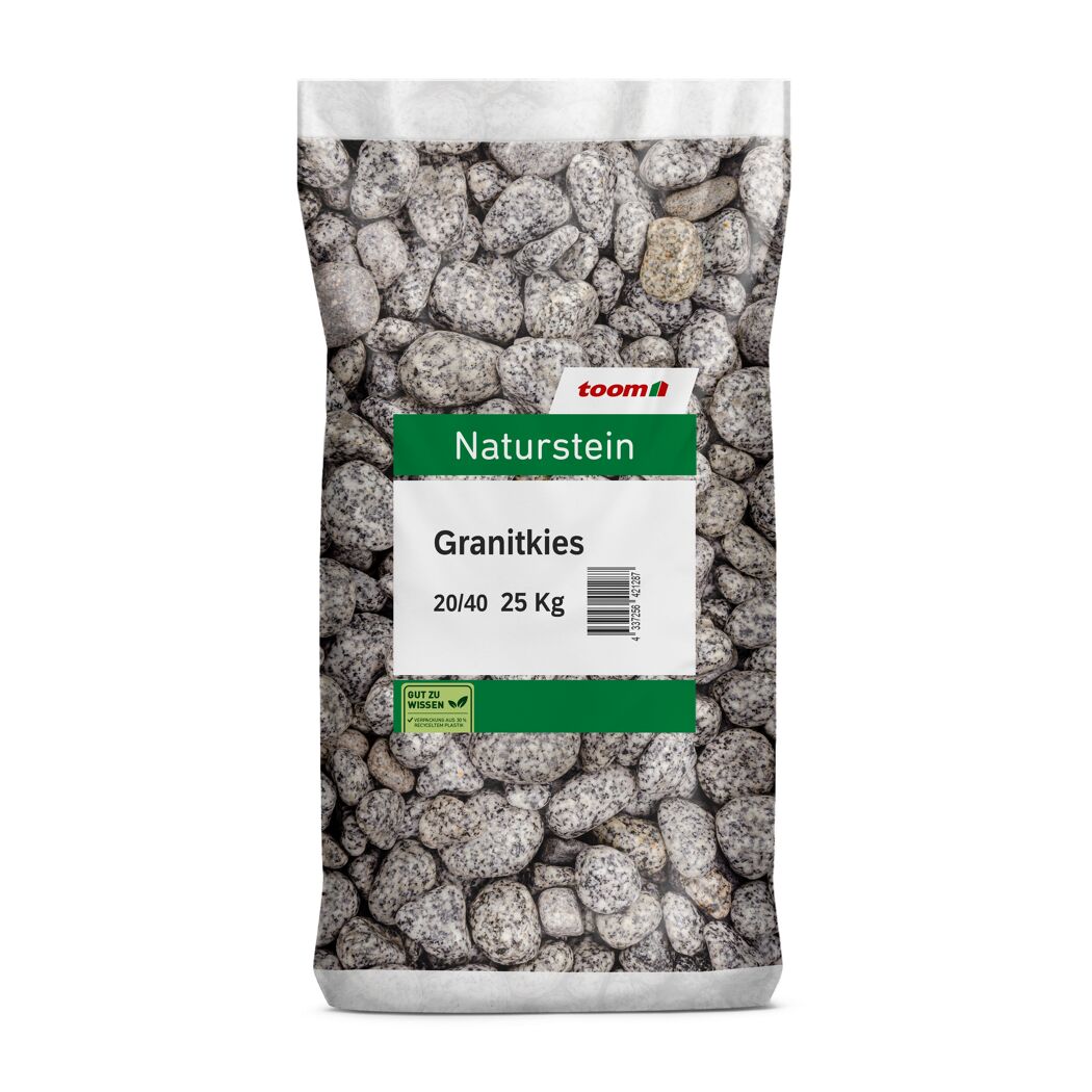 Granitkies grau 20-40 mm 25 kg
