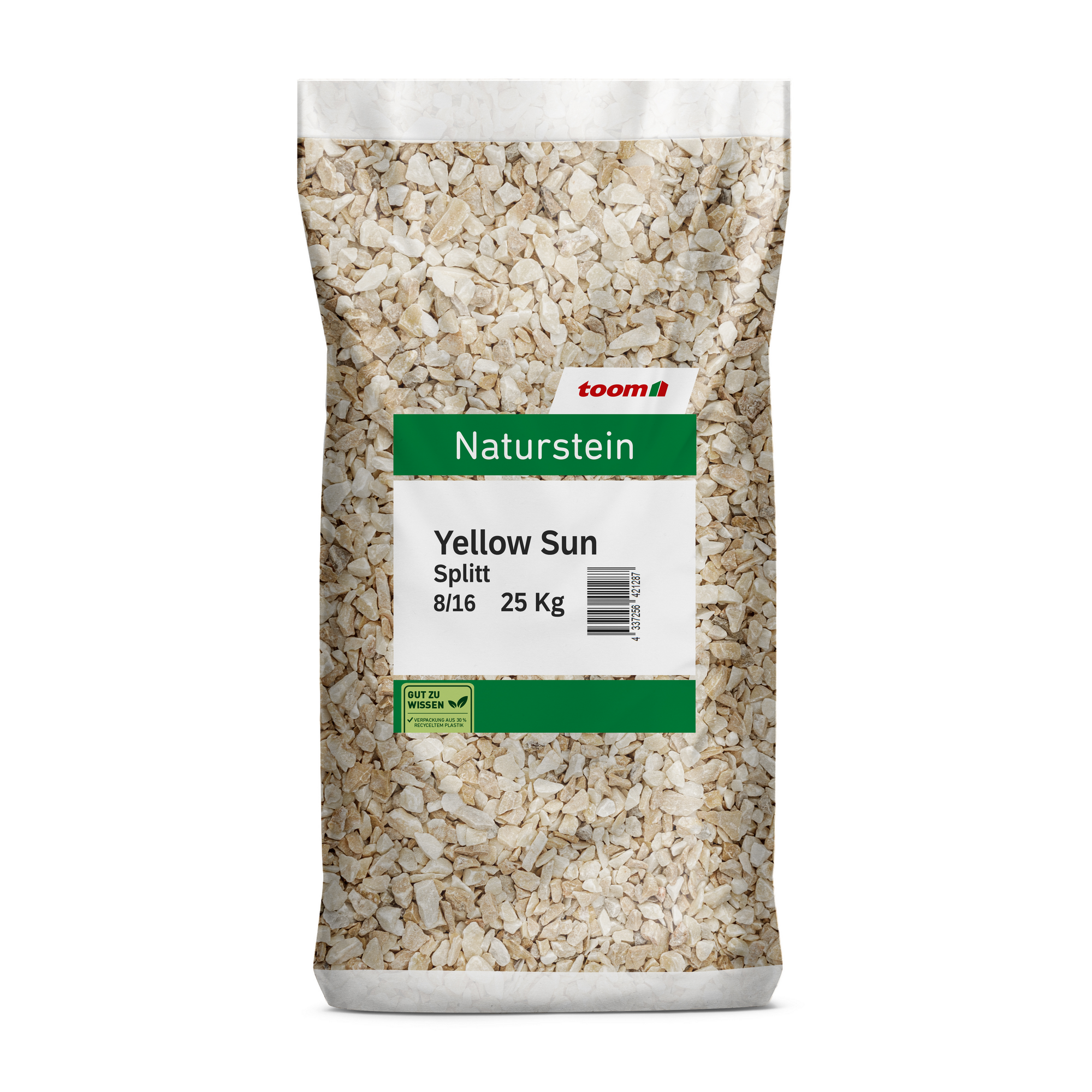 Yellowsunsplitt gelb 8-16 mm 25 kg