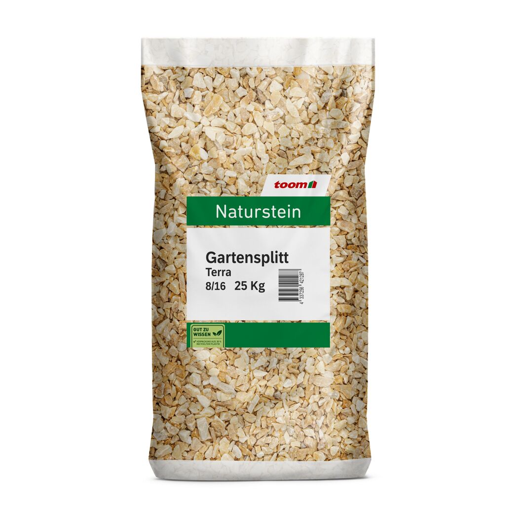Gartensplitt terrafarben 8-16 mm 25 kg