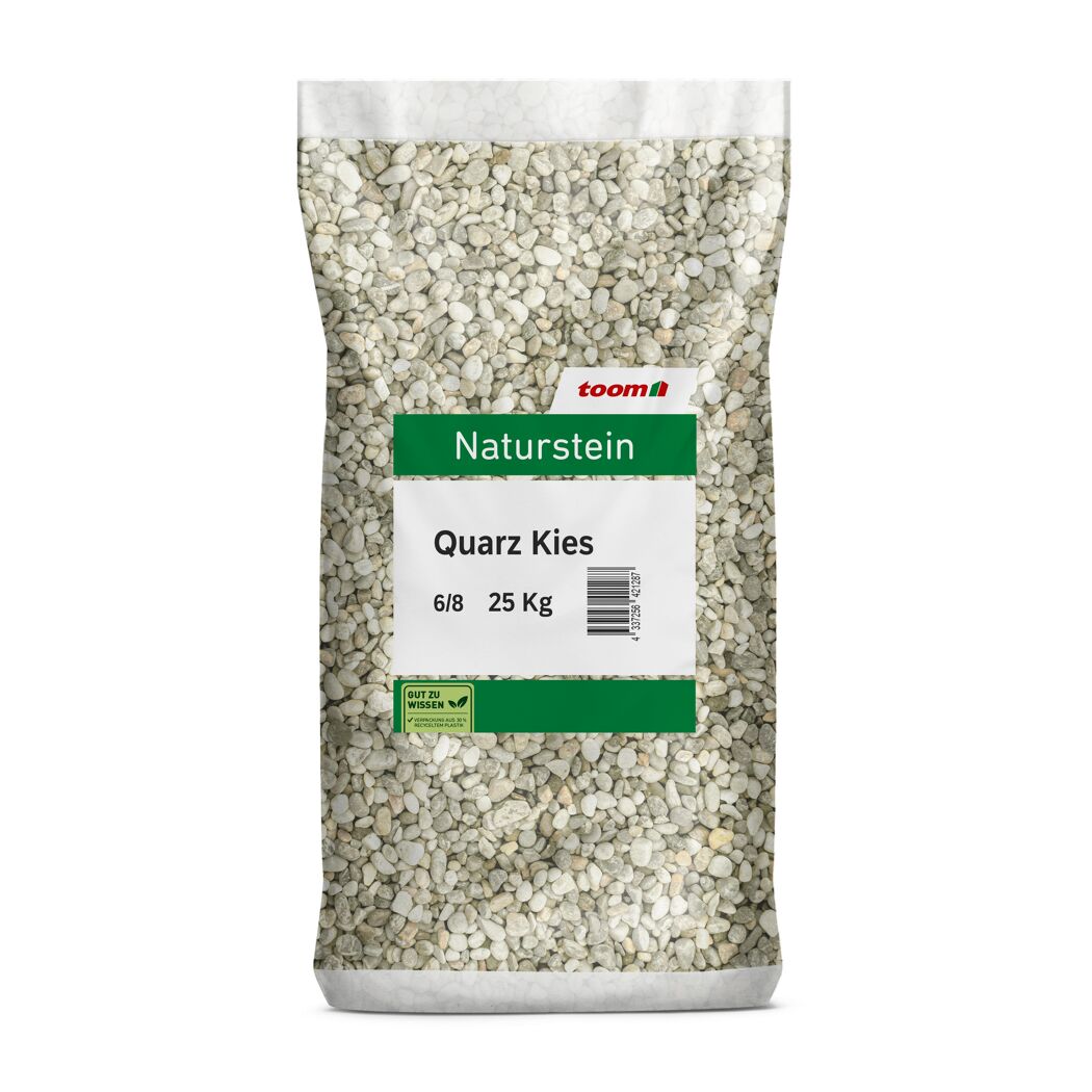 Quarzkies bunt 6-8 mm 25 kg