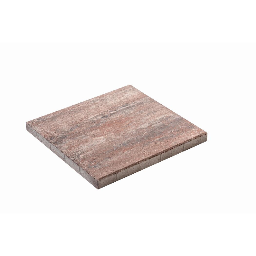 Diephaus Terrassenplatte 'T-Court Solid' muschelkalkfarben 60 x 60 x 4 cm