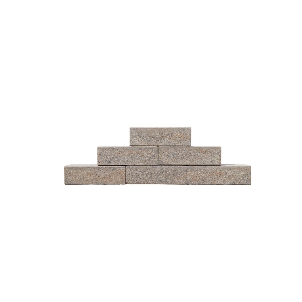 Mauerstein 'T-Wall Shine Pico' muschelkalkfarben 10 x 10 x 40 cm
