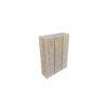 Mauerstein 'T-Wall Shine Pico' sandsteinfarben 10 x 10 x 40 cm