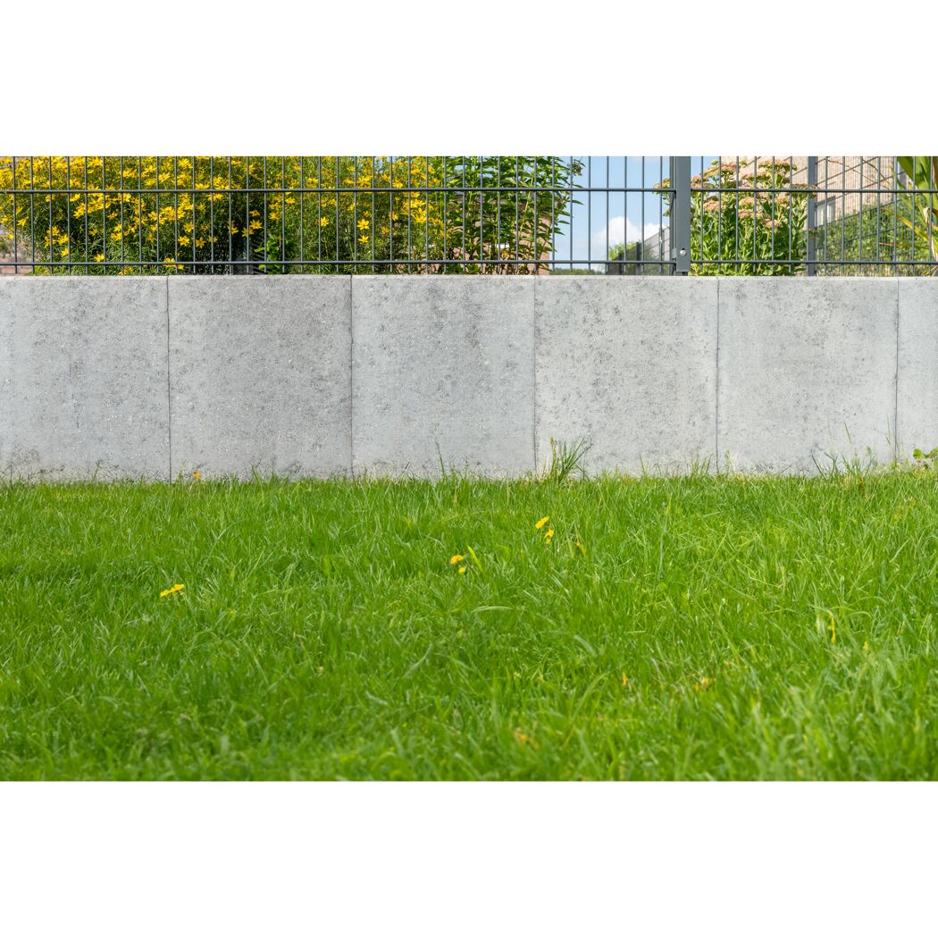 L-Stein grau 40 x 100 x 50 cm