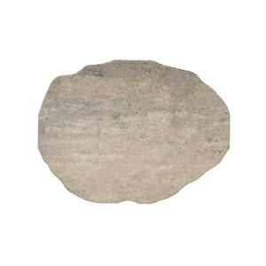 Trittplatte 'T-Court Kick' muschelkalkfarben 36 x 48 x 3 cm
