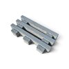 Pflasterstein 'T-Place Drain' grau 20 x 8 x 40 cm
