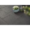 Terrassenplatte 'T-Court Posh' basaltfarben 40 x 60 x 4 cm