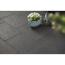 Terrassenplatte 'T-Court Posh' basaltfarben 40 x 60 x 4 cm
