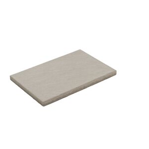 Terrassenplatte 'T-Court Posh' mittelgrau 40 x 60 x 4 cm