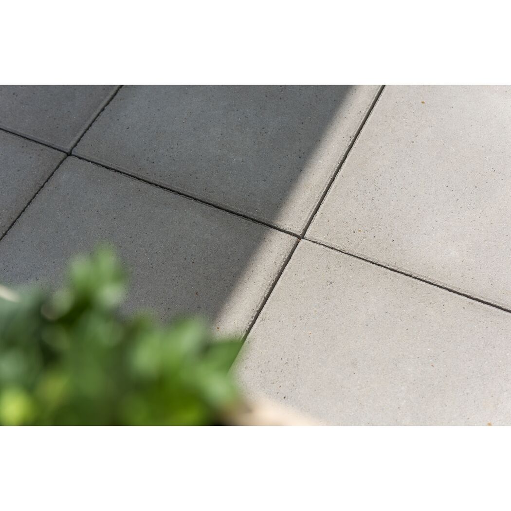 Betonplatte grau 30 x 30 x 3 cm