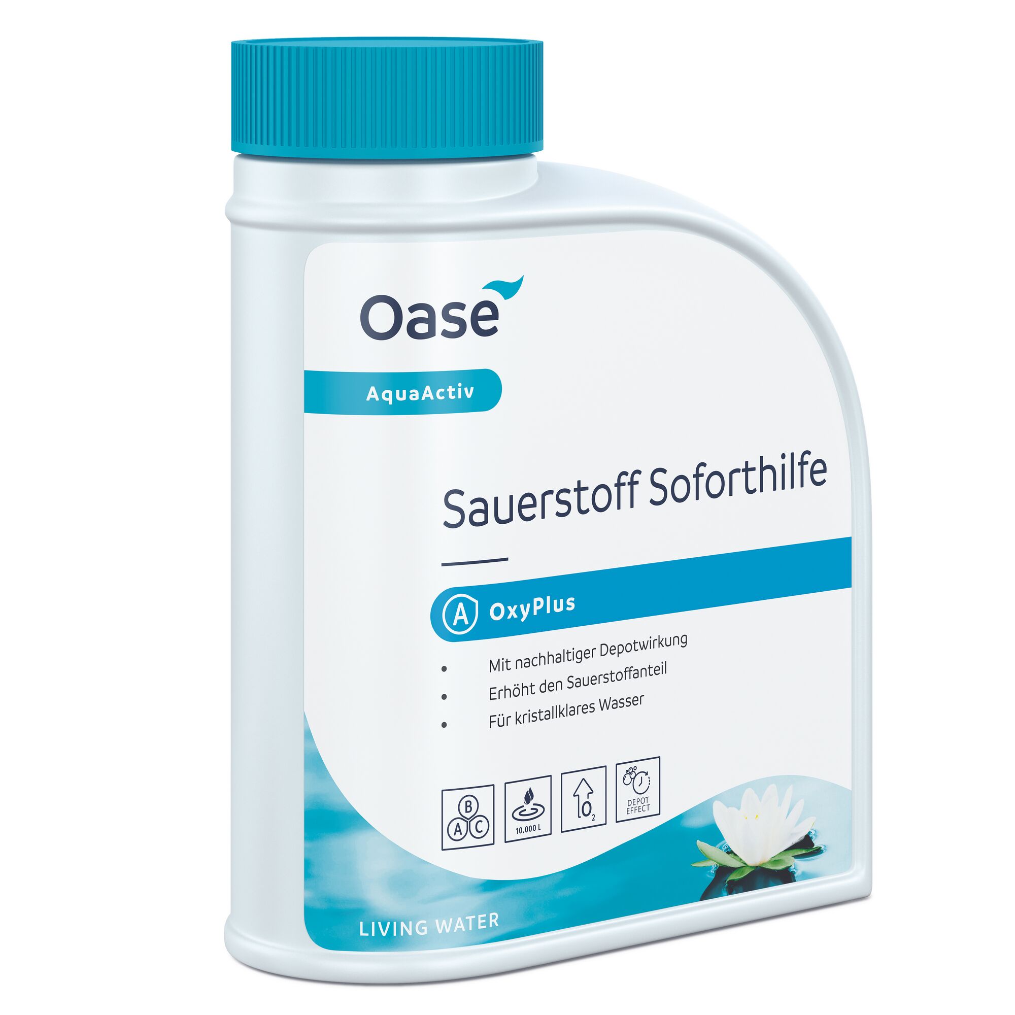 Oase AquaActiv Sauerstoff Soforthilfe Flasche
