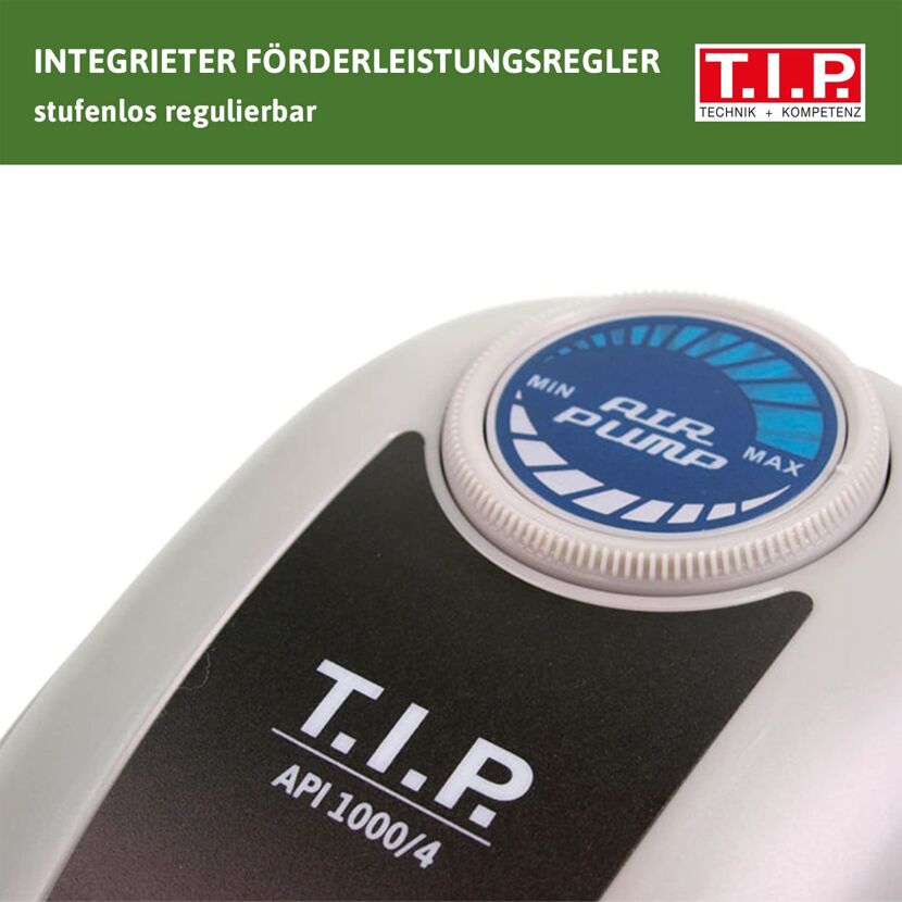 Teichbelüfter T.I.P. API 1000/4 mit Drehregler