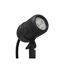 Schwarze LED-Gartenleuchte LunAqua Conn M Solo von OASE