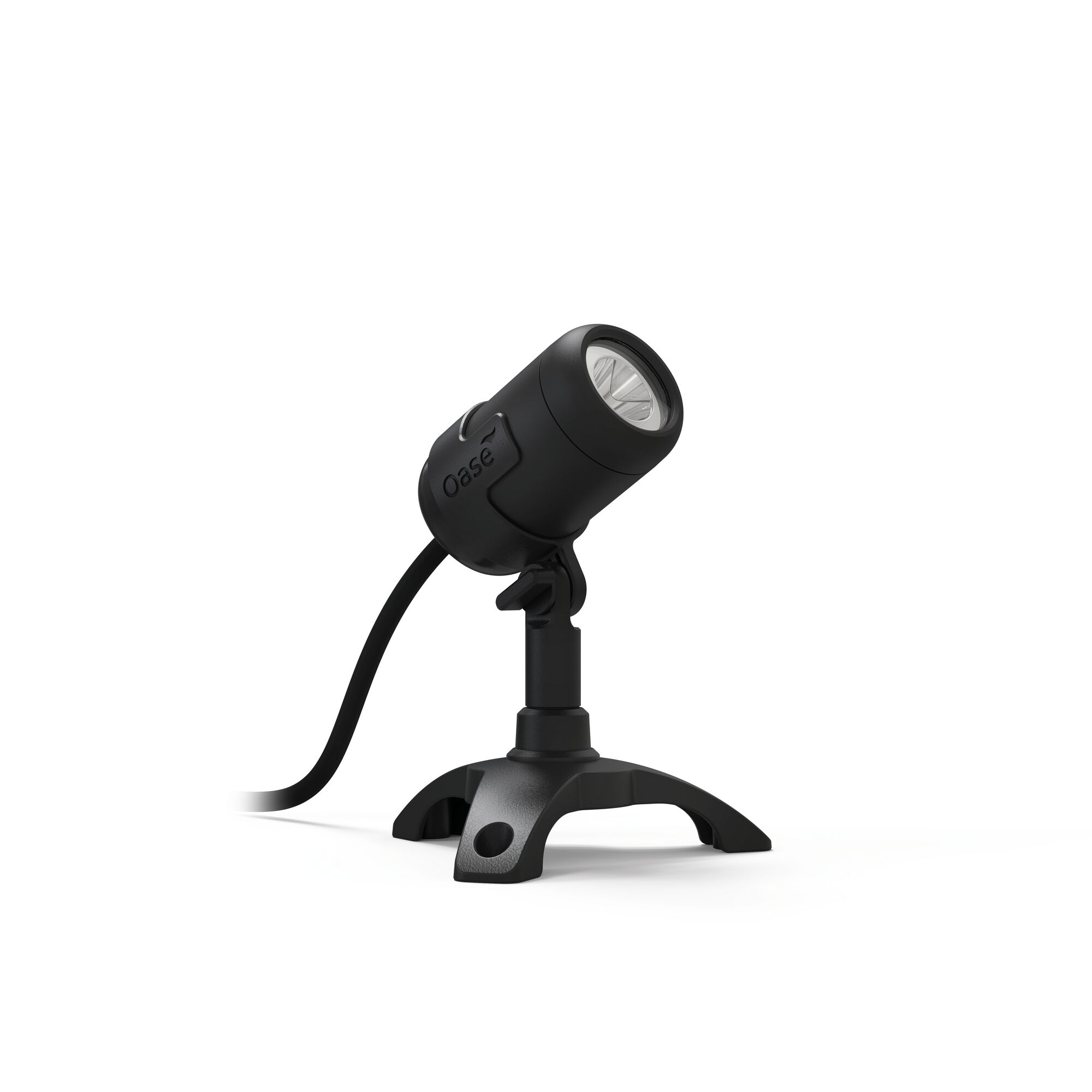 Schwarze Teichleuchte LunAqua Conn S Solo von OASE