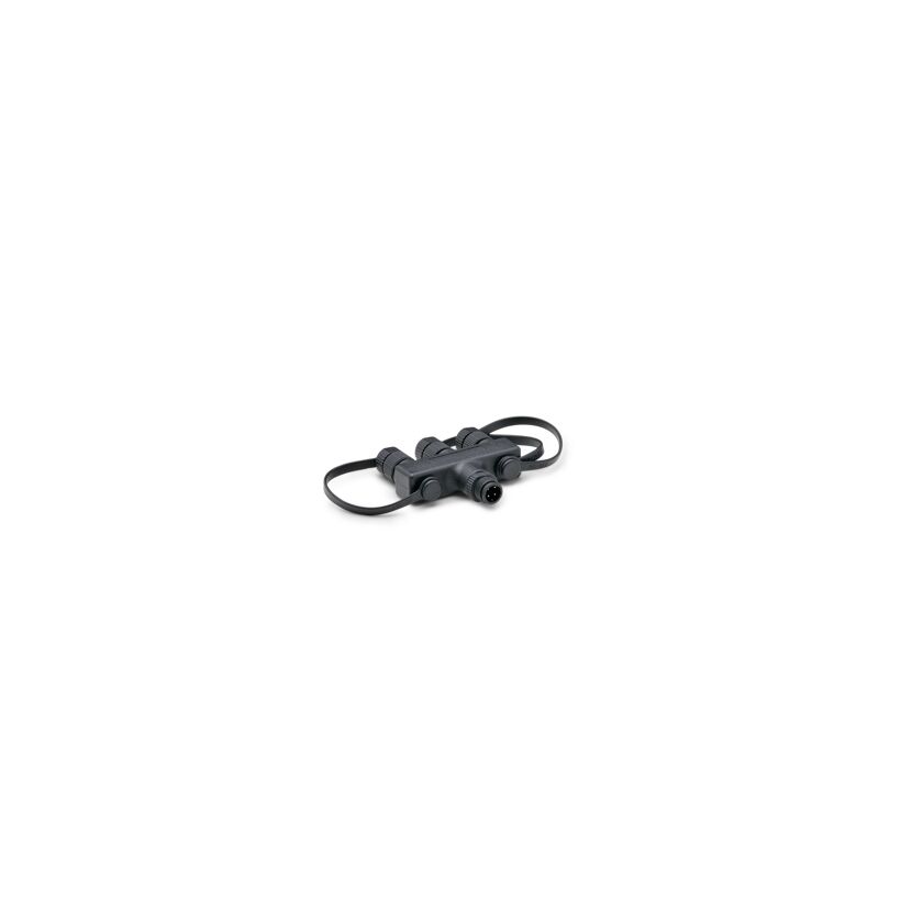 Schwarzer Verteiler für LunAq RGB Kabel