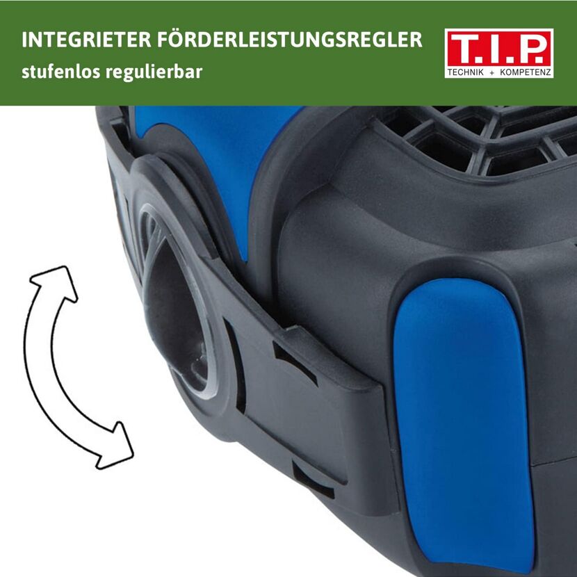 Stufenlose Förderleistungsregler