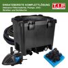 Teichfilter mit Pumpe und Schläuchen