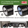 UV-C Strahler an und aus