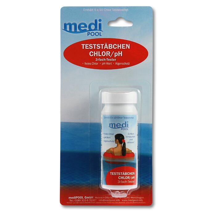 Medi Pool Teststabchen Chlor Ph ǀ Toom Baumarkt