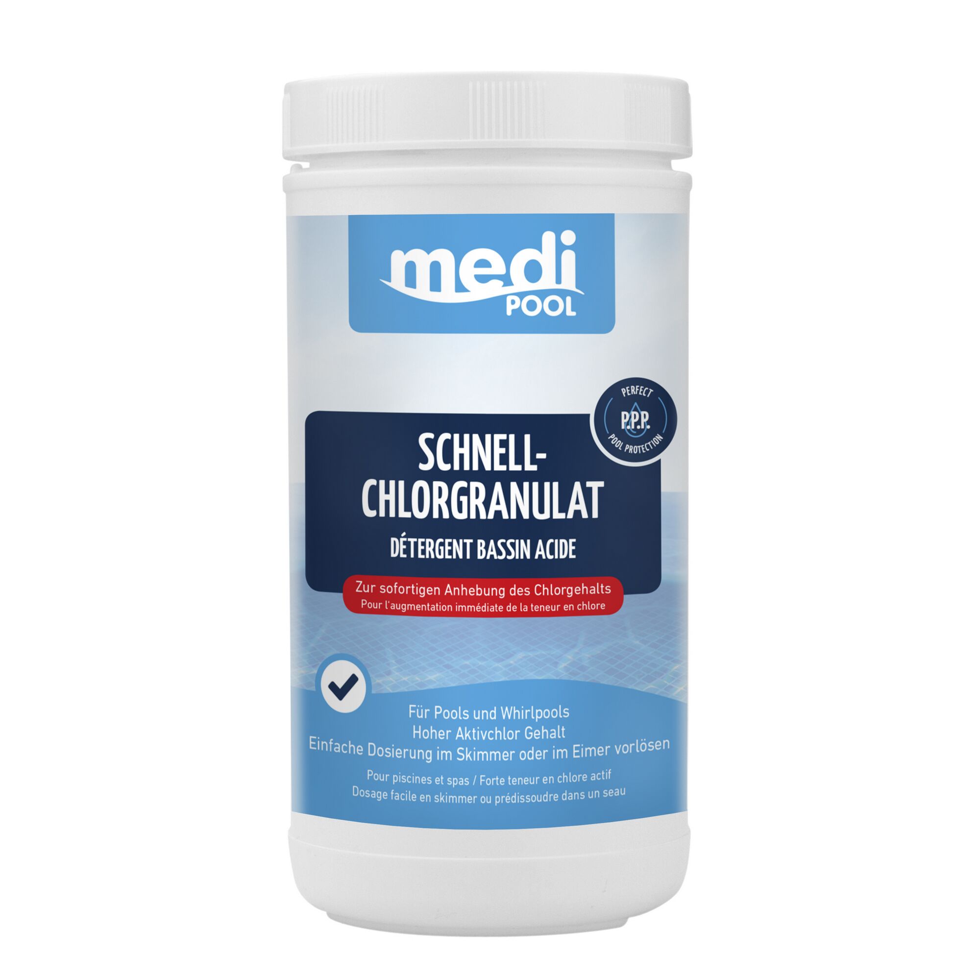 Medi Pool Schnell-Chlor Granulat