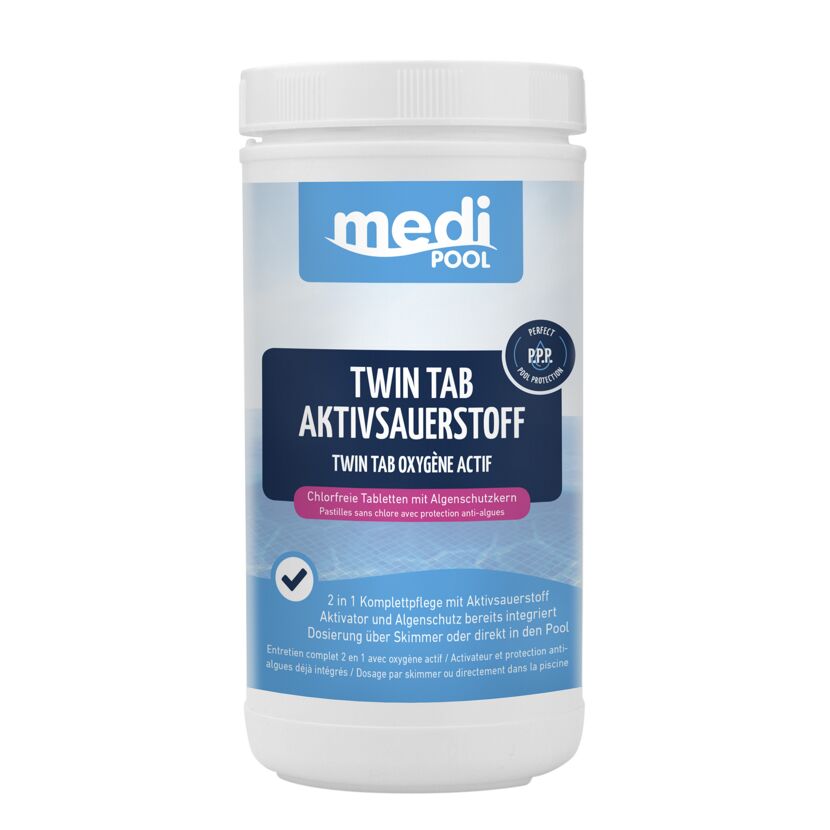 Medi Pool Twin Tab Aktivsauerstoff