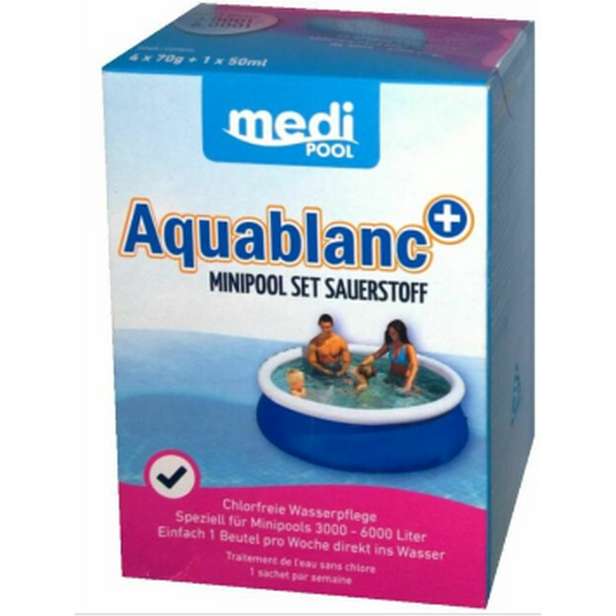 Mini-Poolpflege 'Aquablanc+' 0,32 kg + product picture