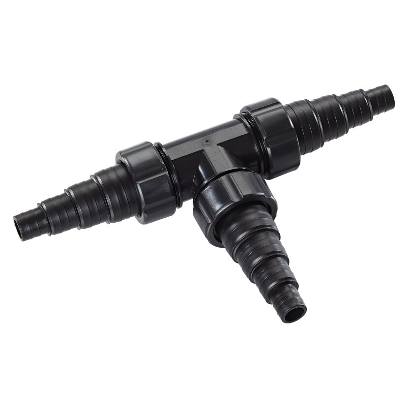 Schwarze BIOTEC T-Verbindung 1 1/2"