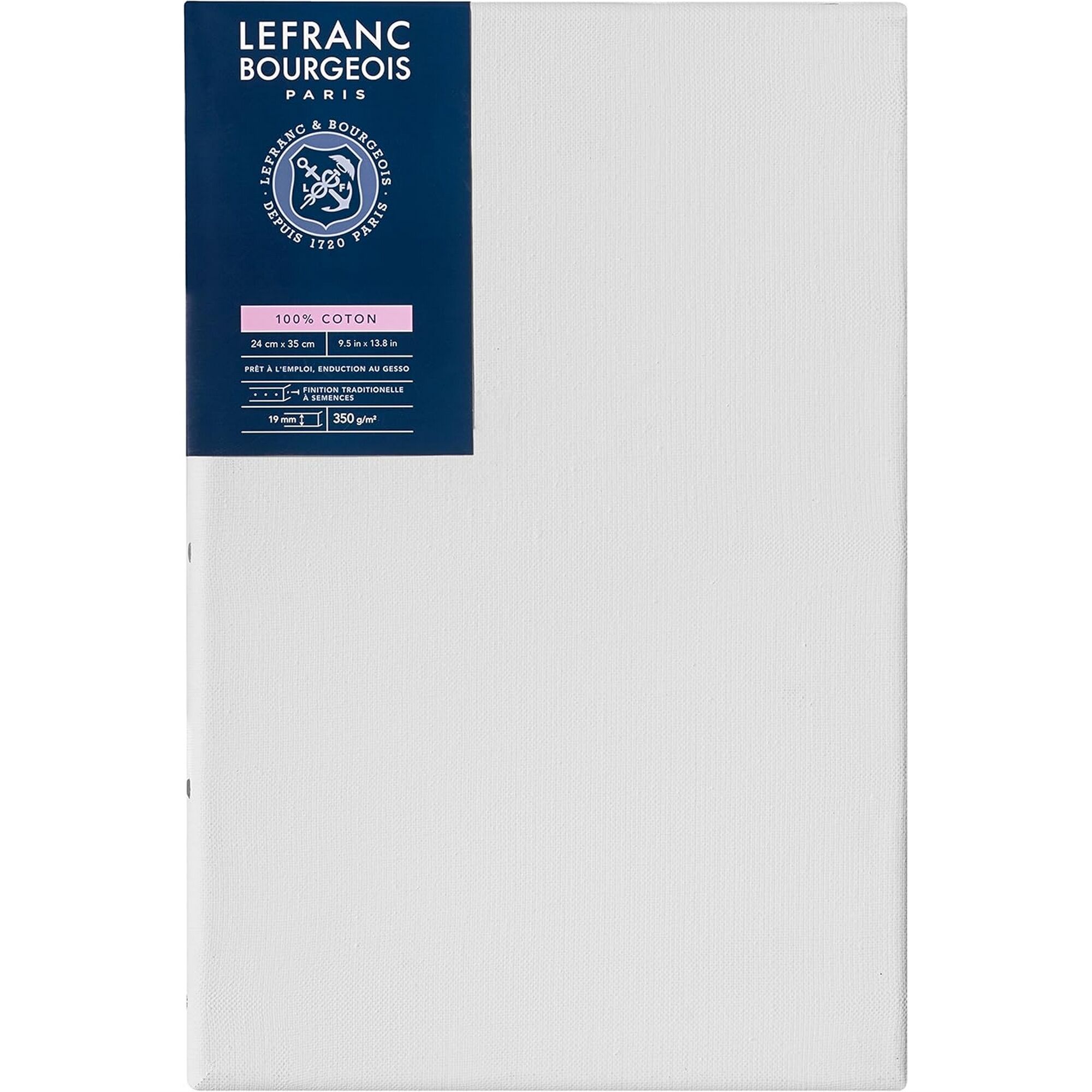 Leere Leinwand auf Keilrahmen