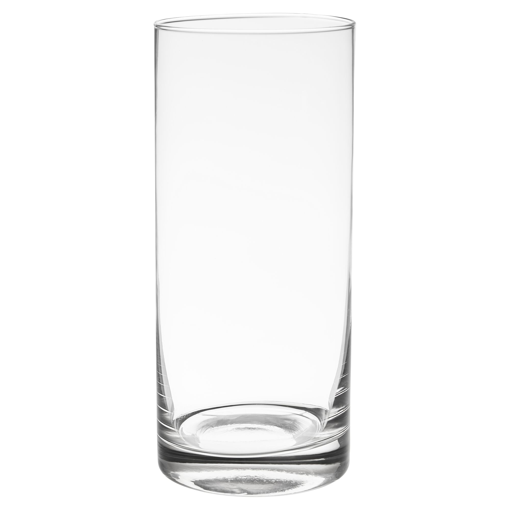 Leeres, transparentes Glas