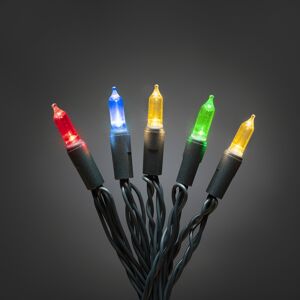 LED-Lichterkette 40 LED bunt 138 cm